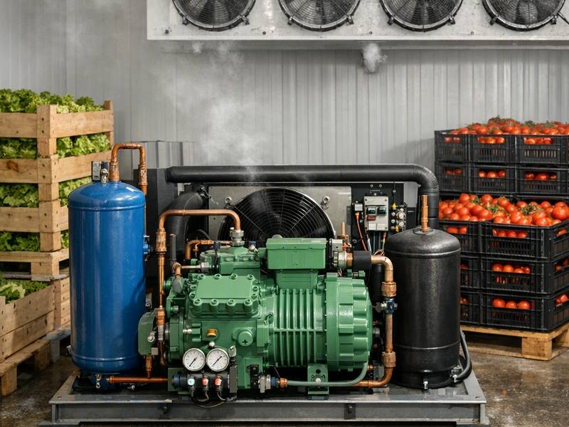 Cold Storage Compressor for Fruit & Vegetable Cold Storage