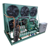 Cold Room Freezing Equipment 6 Fans Air Cooled Reciprocating Compressor Condensing Unit