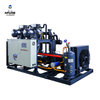 40HP Water Cooling Machine Two Parallel Refrigeration Screw Type Compressor Condensing Unit
