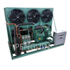 Cold Room Freezing Equipment 6 Fans Air Cooled Reciprocating Compressor Condensing Unit