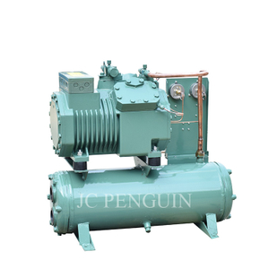 Best Price Industrial Refrigeration Open Type Water Cooled Piston Compressor Condensing Unit