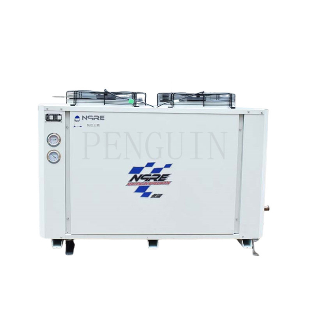 Good Quality 10HP Hermetic Refrigeration Compressor Unit Fan Type Condenser Refrigeration Scroll Unit for Cold Room