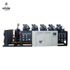 Large Capacity Refrigeration Equipment Five Parallel Screw Compressor Industrial Screw Condensing Unit