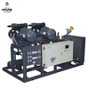 Cold Room Equipment Industrial Screw Chiller Machine Supplier 120HP Cold Room Deep Freezer Screw Parallel Unit