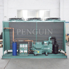 15HP 20HP 25HP 30HP 35HP 40HP 50HP V Type Reciprocating Compressor Condensing Unit With 3 Fans