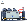 70HP Low Noise Refrigeration System Water Cooled Chiller Three Parallel Water Cooled Screw Condensing Unit