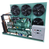 Cold Room Freezing Equipment 6 Fans Air Cooled Reciprocating Compressor Condensing Unit