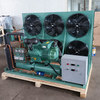 Cold Room Freezing Equipment 6 Fans Air Cooled Reciprocating Compressor Condensing Unit